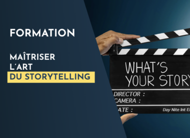 formation digitale storytelling à Versailles