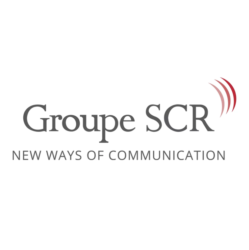 Logo du Groupe SCR agence de communication