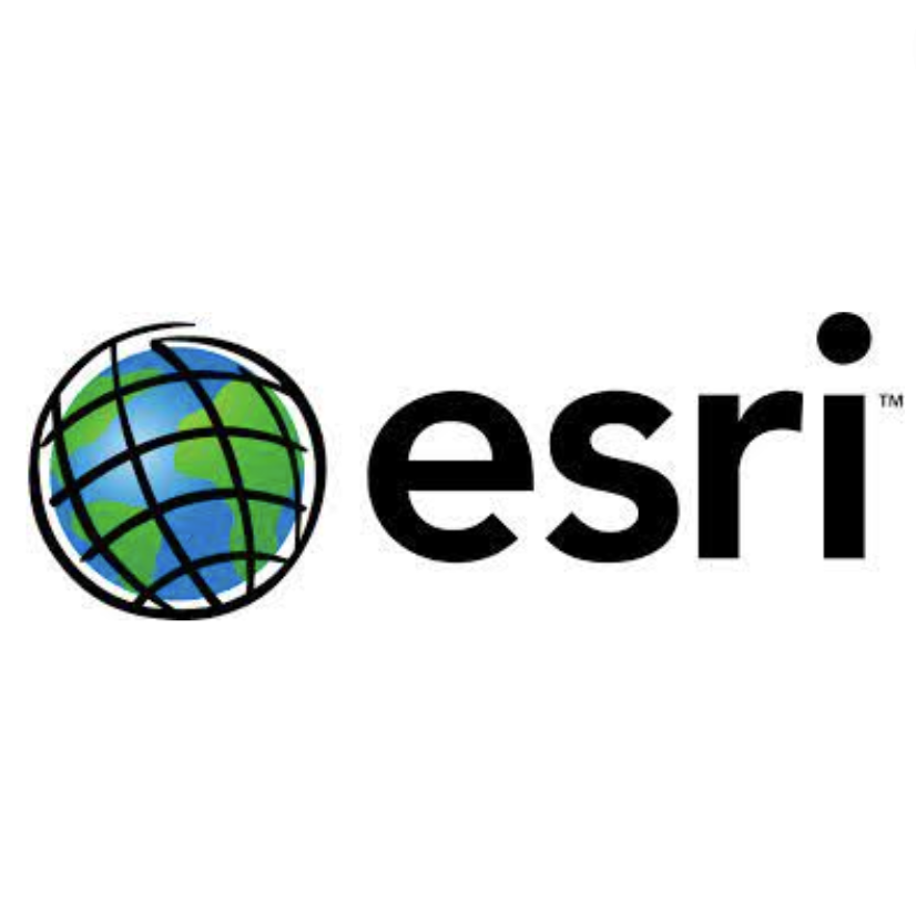Logo de l'entreprise Esri spécialisée dans les systèmes d'information géographiques